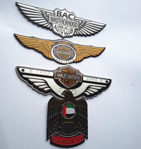 汽車(chē)摩托車(chē)100周年車(chē)貼金屬車(chē)標(biāo)個(gè)性貼標(biāo)哈雷周年紀(jì)念汽車(chē)裝飾貼